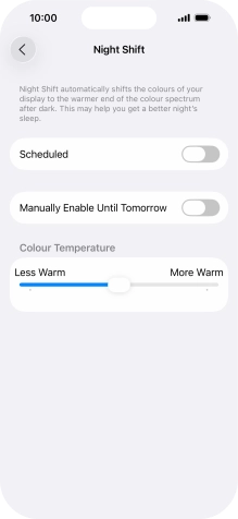Press the indicator next to  Press the indicator next to