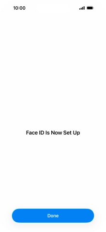Press Done. If you haven't previously selected a phone lock code, key in a code of your own choice twice. Press Done. If you haven't previously selected a phone lock code, key in a code of your own choice twice.
