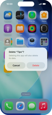 Press Delete. Press Delete.