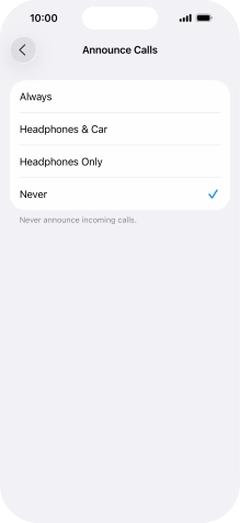 Press Always to turn on the function when silent mode is turned off. Press Always to turn on the function when silent mode is turned off.