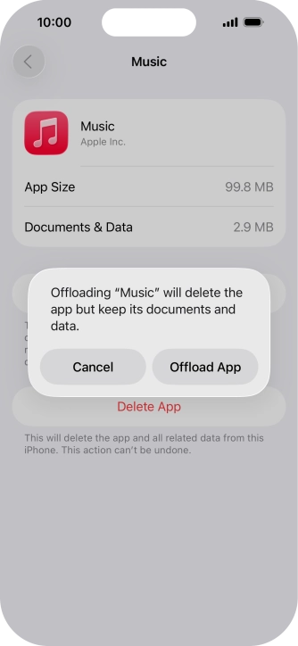 Press Offload App. Press Offload App.