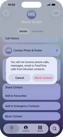 Press Block Contact. Press Block Contact.