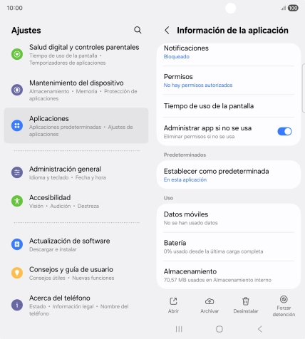 Pulsa Almacenamiento. Pulsa Almacenamiento.