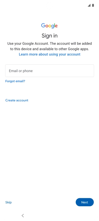 Follow the instructions on the screen to finish the activation. Follow the instructions on the screen to finish the activation.
