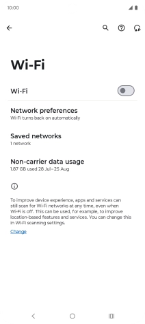 Press the indicator next to Press the indicator next to