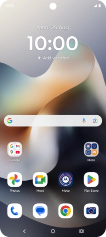Slide two fingers downwards starting from the top of the screen. Slide two fingers downwards starting from the top of the screen.