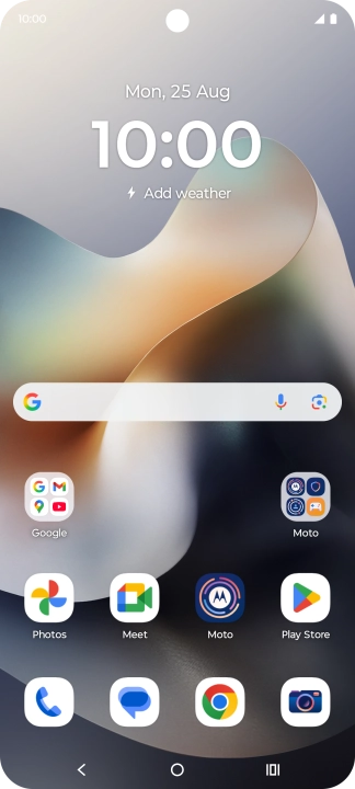 Slide two fingers downwards starting from the top of the screen. Slide two fingers downwards starting from the top of the screen.