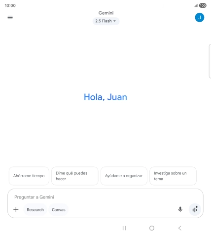 Pulsa el icono de perfil. Pulsa el icono de perfil.