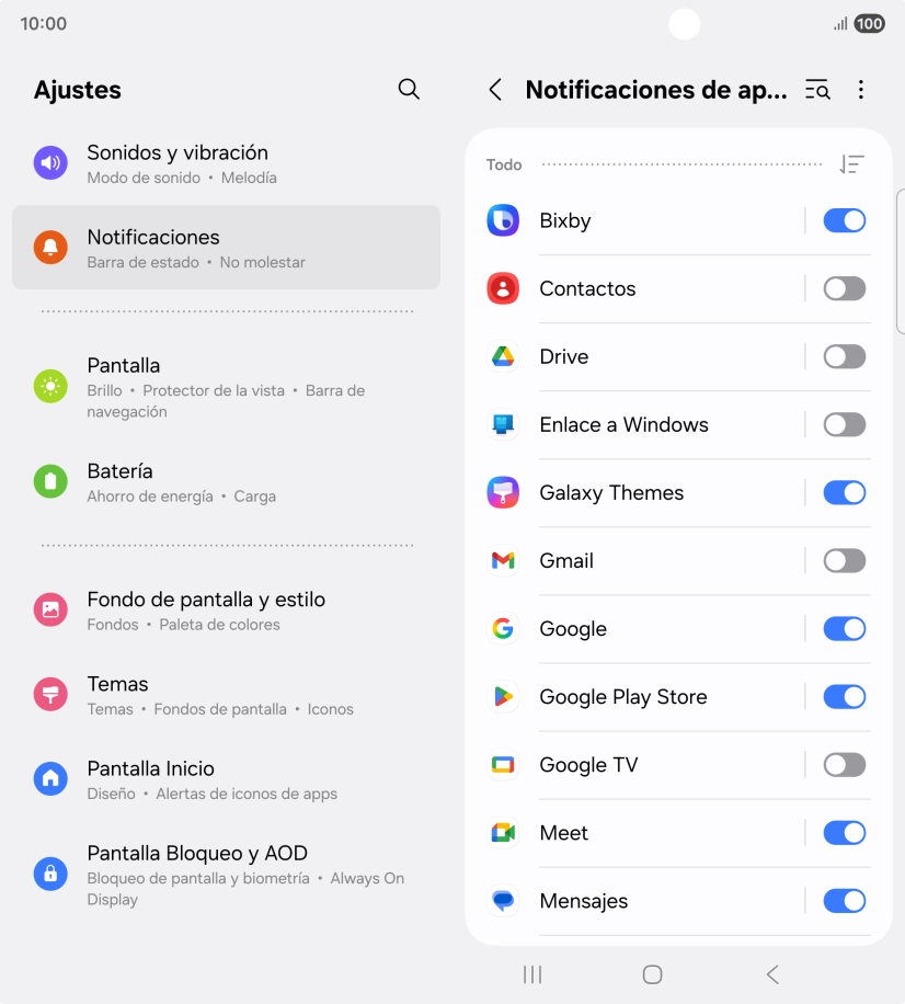 Pulsa la lista desplegable. Pulsa la lista desplegable.