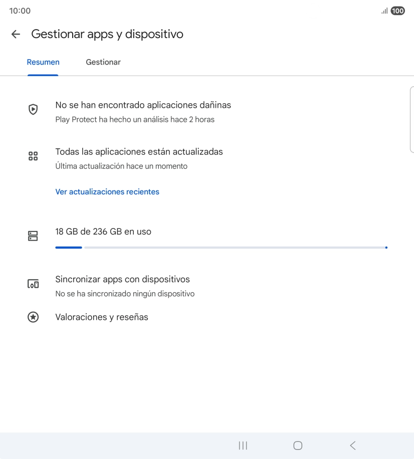 Pulsa Gestionar. Pulsa Gestionar.
