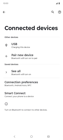 Press Pair new device. Press Pair new device.