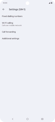 Press Additional settings. Press Additional settings.