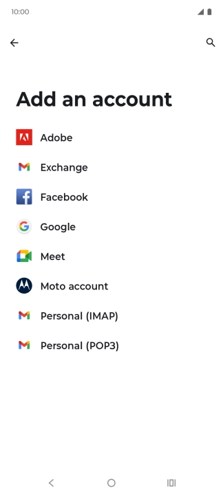 Press Google. Press Google.