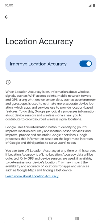 If you press the indicator next to If you press the indicator next to