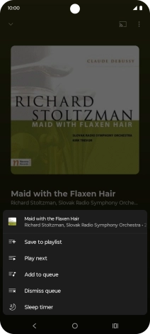 Press the add icon. Press the add icon.