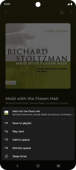 Press the add icon. Press the add icon.