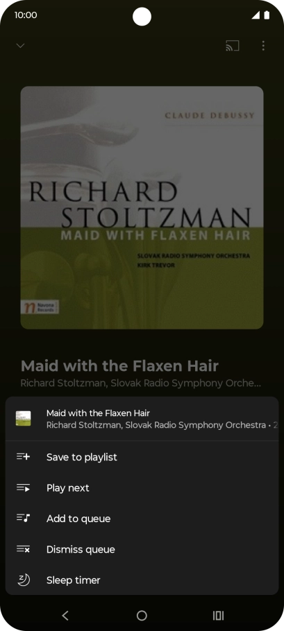 Press the add icon. Press the add icon.