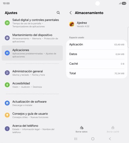 Pulsa la tecla de inicio para terminar y regresar a la pantalla de inicio. Pulsa la tecla de inicio para terminar y regresar a la pantalla de inicio.
