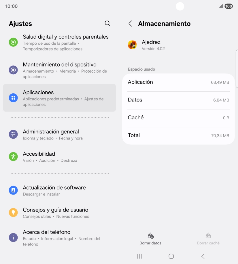 Pulsa la tecla de inicio para terminar y regresar a la pantalla de inicio. Pulsa la tecla de inicio para terminar y regresar a la pantalla de inicio.