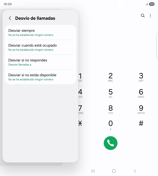 Pulsa la tecla de inicio para terminar y regresar a la pantalla de inicio. Pulsa la tecla de inicio para terminar y regresar a la pantalla de inicio.