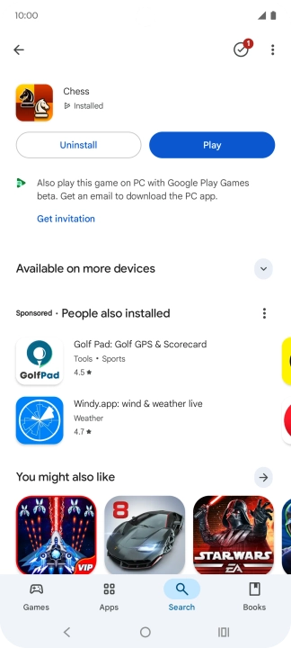 Press the Home key to return to the home screen. Press the Home key to return to the home screen.