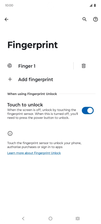 Press the Return key. Press the Return key.
