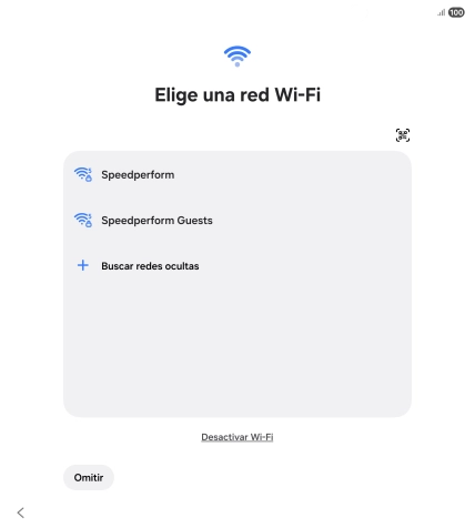 Pulsa la red wifi deseada. Pulsa la red wifi deseada.