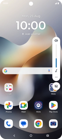 Press the sound mode icon the necessary number of times to turn silent mode on or off. Press the sound mode icon the necessary number of times to turn silent mode on or off.