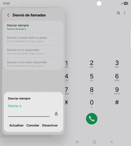 Pulsa Desactivar. Pulsa Desactivar.