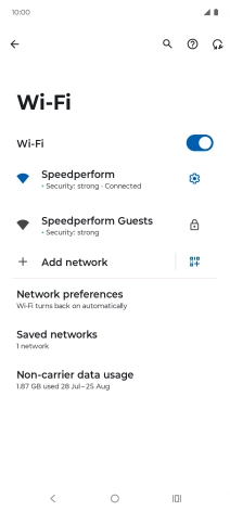 Press the Home key to return to the home screen. Press the Home key to return to the home screen.