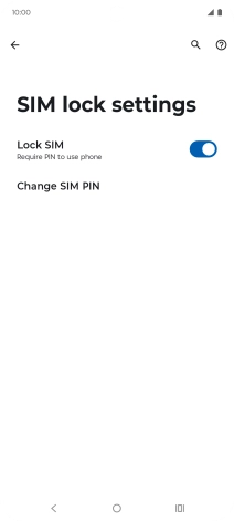 Press the indicator next to Press the indicator next to