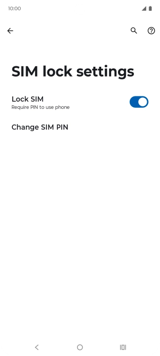Press the indicator next to Press the indicator next to