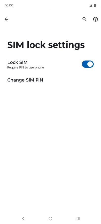 Press the indicator next to Press the indicator next to