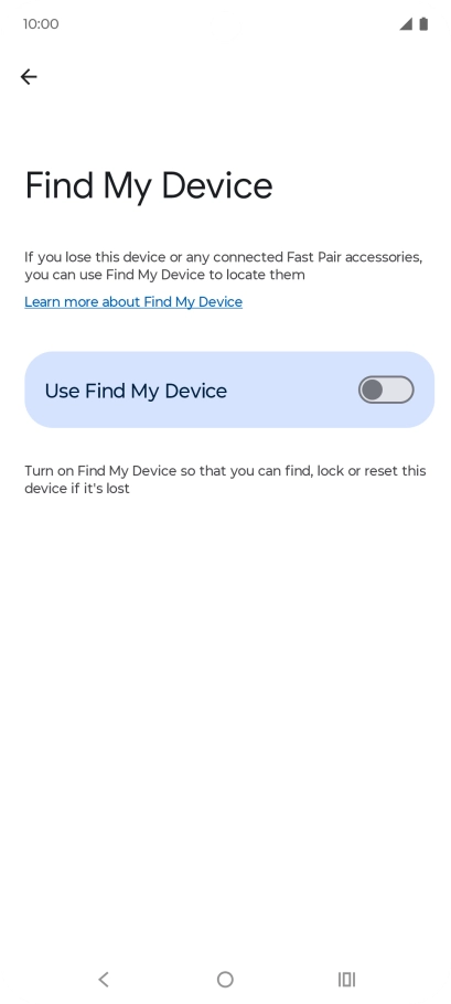 Press the indicator next to Press the indicator next to