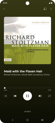 Press arrow right to go to the next audio file. Press arrow right to go to the next audio file.