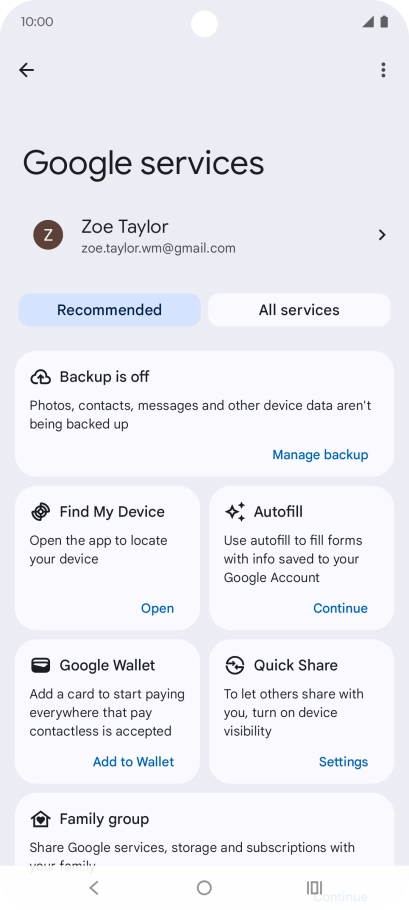 Press All services. Press All services.