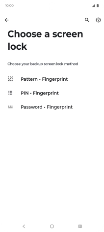 Press the required phone lock code and follow the instructions on the screen to create an additional phone lock code. Press the required phone lock code and follow the instructions on the screen to create an additional phone lock code.
