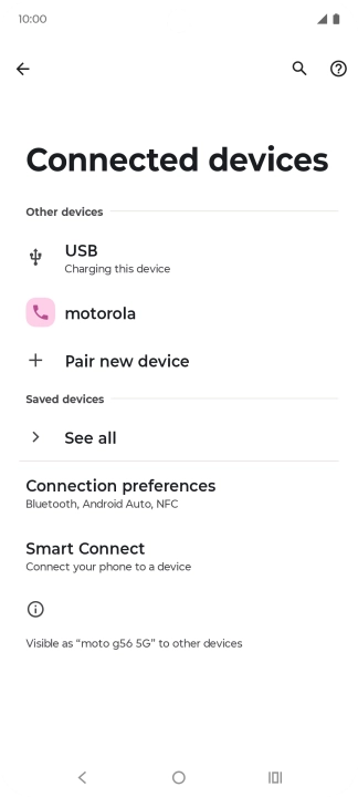 Press the Home key to return to the home screen. Press the Home key to return to the home screen.