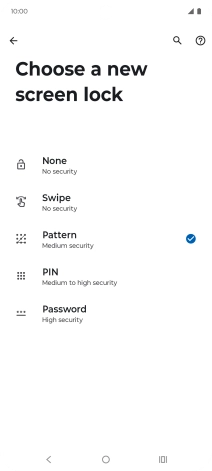 Press None. Press None.