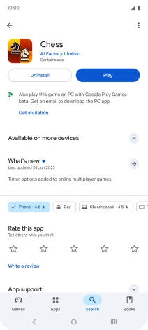Press Uninstall. Press Uninstall.