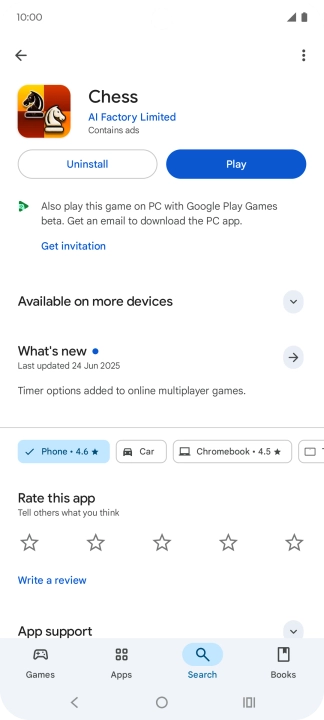 Press Uninstall. Press Uninstall.