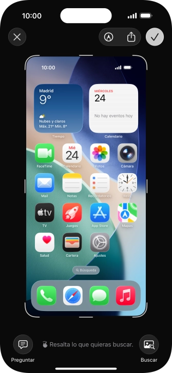Para editar tu pantallazo, pulsa el pantallazo y sigue las indicaciones de la pantalla para realizar los cambios deseados. Para editar tu pantallazo, pulsa el pantallazo y sigue las indicaciones de la pantalla para realizar los cambios deseados.