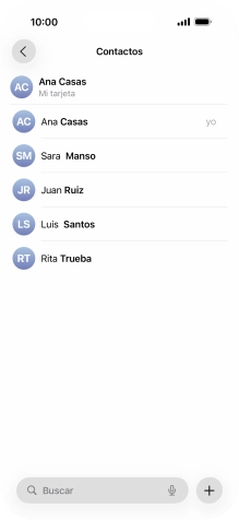 Pulsa Mi tarjeta. Pulsa Mi tarjeta.