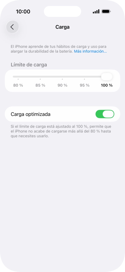 Pulsa el indicador junto a Pulsa el indicador junto a
