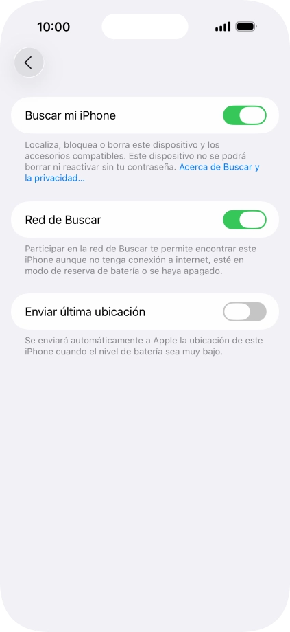 Pulsa el indicador junto a Pulsa el indicador junto a