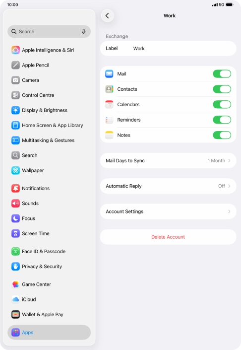 Press Delete Account. Press Delete Account.