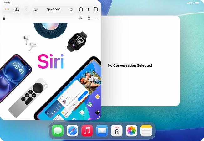 Press the second application. Press the second application.