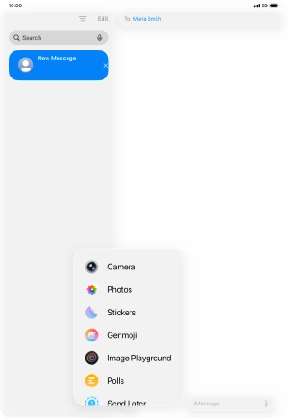 Press Genmoji. Press Genmoji.
