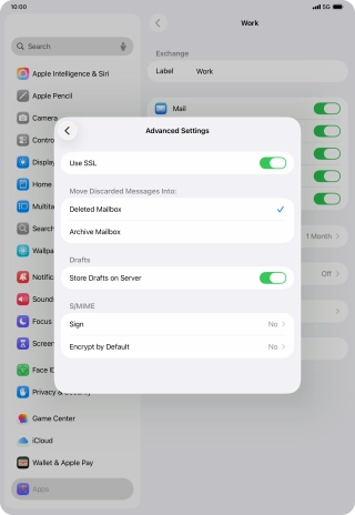 Press the indicator next to Press the indicator next to