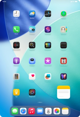 If you're using a Widget Stack: slide up or down on the stack to select the required widget. If you're using a Widget Stack: slide up or down on the stack to select the required widget.
